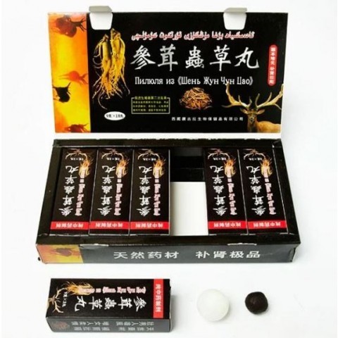 Мужской возбудитель «Шень Жун Чун Цао» (3 шарика) Мужской возбудитель «Шень Жун Чун Цао» (3 шарика)