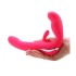 Розовый безремневой страпон «Strap-on » от «Happy Rabbit»