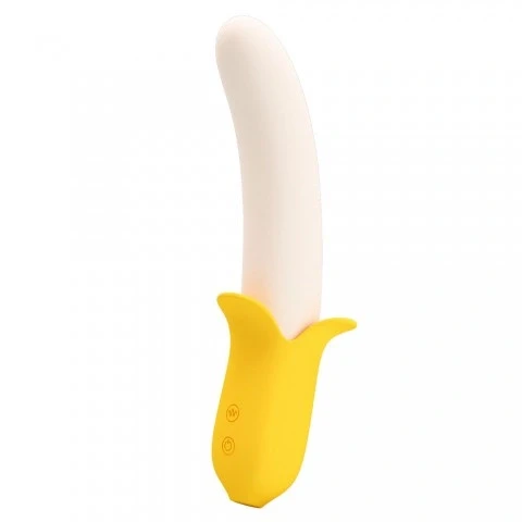 Вибратор с фрикцией «Banana Geek» от «Pretty Love»
