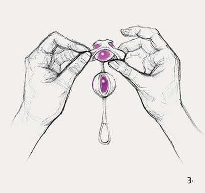 Вагинальные шарики «Geisha Balls 2» от «Gvibe»