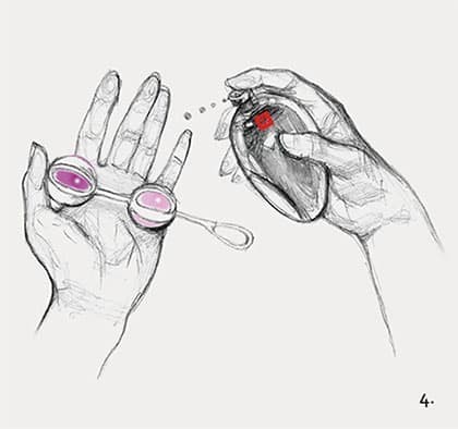 Вагинальные шарики «Geisha Balls 2» от «Gvibe»