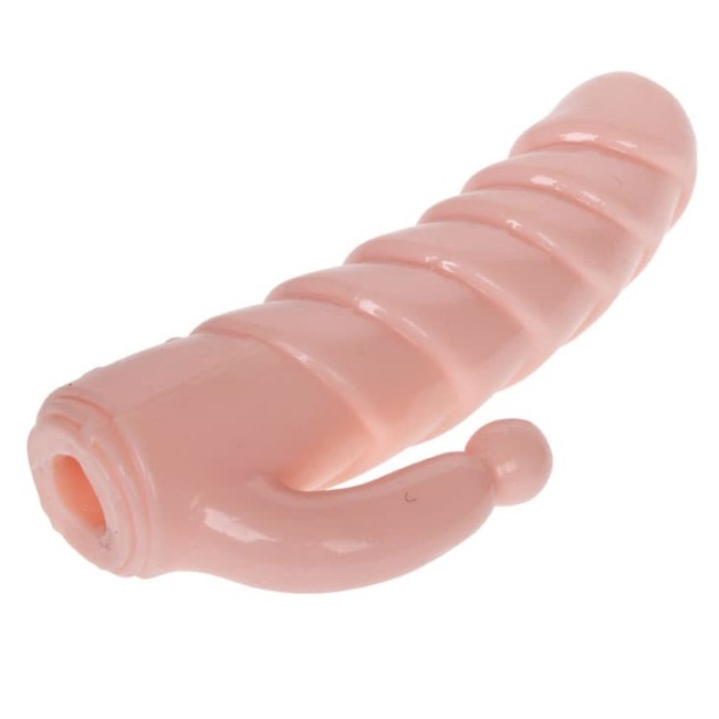 Женский страпон для вагинально-анальной стимуляции 13,5 см Женский страпон для вагинально-анальной стимуляции 13,5 см