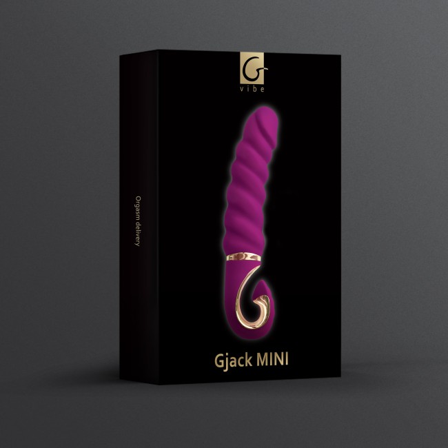 Анатомический витой вибратор «Gjack Mini» от «Gvibe»  Анатомический витой вибратор «Gjack Mini» от «Gvibe»