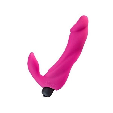 Вибратор с клиторальным отростком «Bifun» от «Alive» 