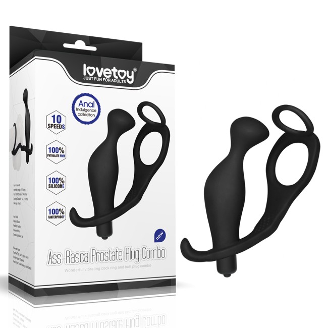 Анальная втулка с вибрацией «Rasca»