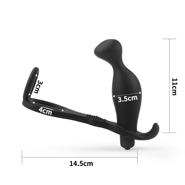 Анальная втулка с вибрацией «Rasca»