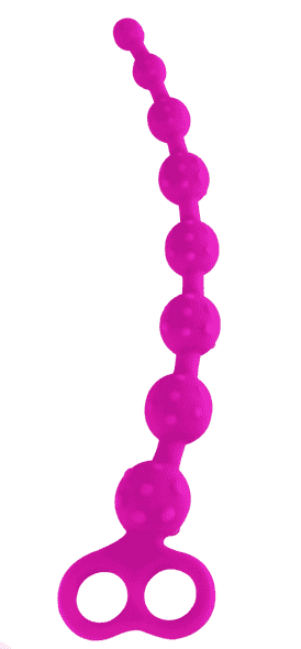 Анальная цепочка из силикона Анальная цепочка из силикона