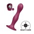 Малиновый фаллоимитатор «Double Ball-R» от «Satisfyer» 