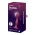 Малиновый фаллоимитатор «Double Ball-R» от «Satisfyer» 