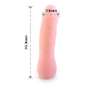 Фаллоимитатор из киберкожи 16,3 см