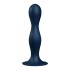 Темно-синий фаллоимитатор «Double Ball-R» от «Satisfyer» 
