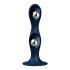 Темно-синий фаллоимитатор «Double Ball-R» от «Satisfyer» 