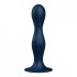 Темно-синий фаллоимитатор «Double Ball-R» от «Satisfyer» 