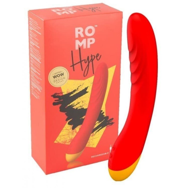 Вибратор G-Spot «Hype» от «Romp» (красный) Вибратор G-Spot «Hype» от «Romp» (красный)