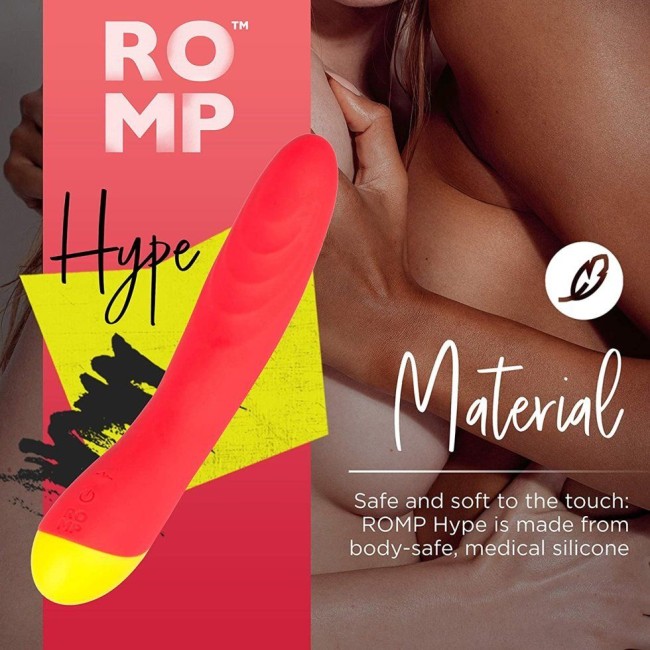 Вибратор G-Spot «Hype» от «Romp» (красный) Вибратор G-Spot «Hype» от «Romp» (красный)