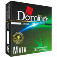 Ароматизированные презервативы DOMINO Мята (3 шт.)