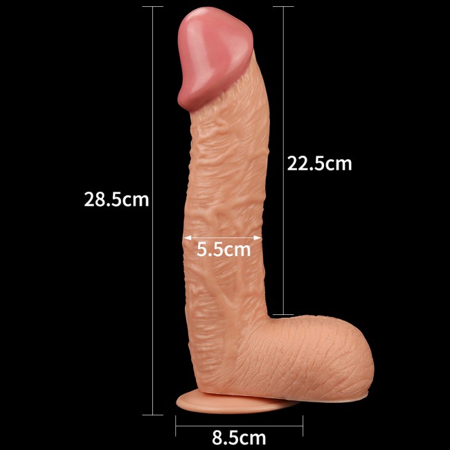 Фаллоимитатор "King size" (23 см) Фаллоимитатор "King size" (23 см)