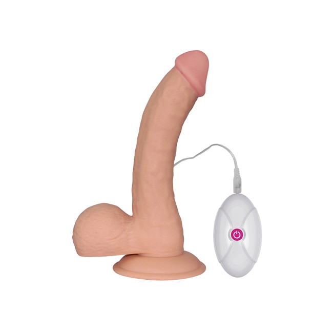 Реалистичный вибратор с пультом «The Ultra Soft Dude» (17 см) Реалистичный вибратор с пультом «The Ultra Soft Dude» (17 см)
