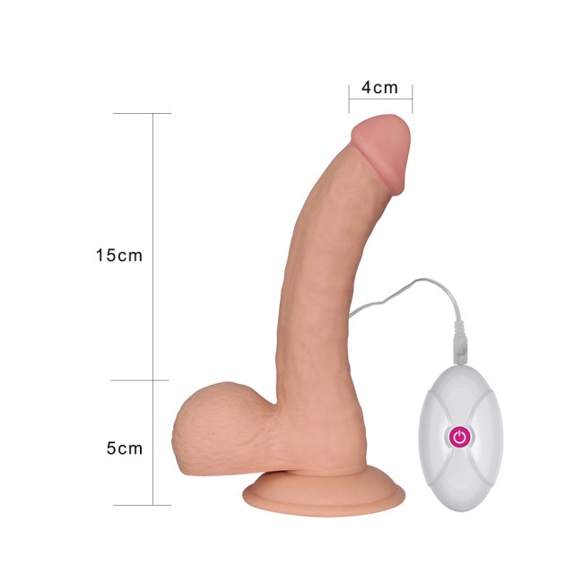 Реалистичный вибратор с пультом «The Ultra Soft Dude» (17 см) Реалистичный вибратор с пультом «The Ultra Soft Dude» (17 см)