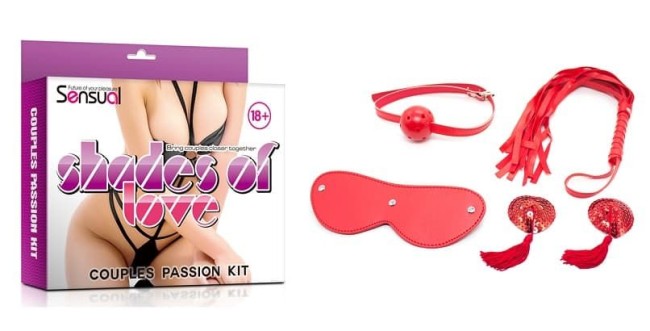BDSM набор "Shades of love"
