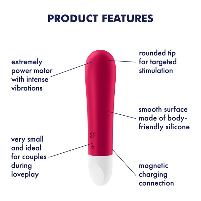 Мини-вибратор «Ultra Power Bullet 1» от «Satisfyer» 