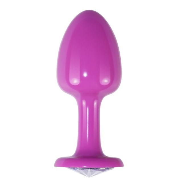 Розовая металлическая анальная пробка от «Lovetoy» Розовая металлическая анальная пробка от «Lovetoy»