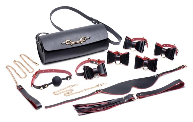БДСМ набор Bow - Luxury BDSM Set With Travel Bag  БДСМ набор Bow - Luxury BDSM Set With Travel Bag