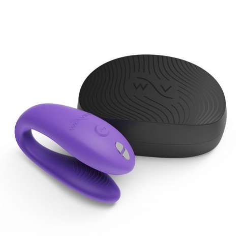 Смарт-вибромассажер для пар «Sync Go» от «We-Vibe» (светло-фиолетовый)  Смарт-вибромассажер для пар «Sync Go» от «We-Vibe» (светло-фиолетовый)