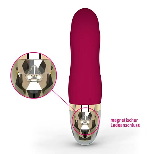 Ярко-розовый вибратор-кролик «Hop Hop Bob» от «Mystim»