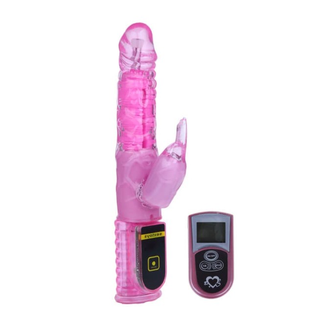 Хай-Тек вибратор с дистанционным пультом (26 см) Хай-Тек вибратор с дистанционным пультом (26 см)