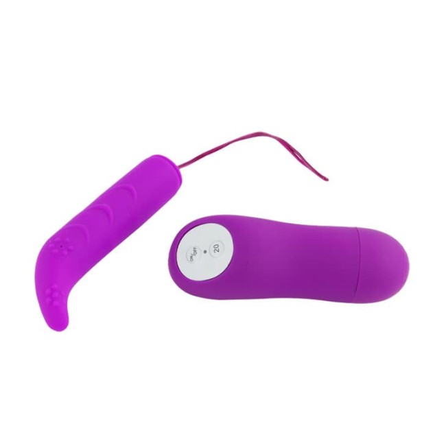 Минивибратор для G-spot стимуляции, на дистанционном управлении Минивибратор для G-spot стимуляции, на дистанционном управлении