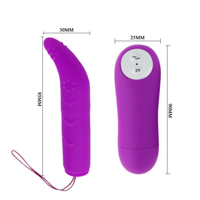 Минивибратор для G-spot стимуляции, на дистанционном управлении Минивибратор для G-spot стимуляции, на дистанционном управлении