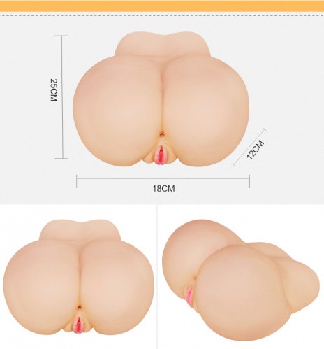 Супер-реалистичная попка с анусом и вагиной 