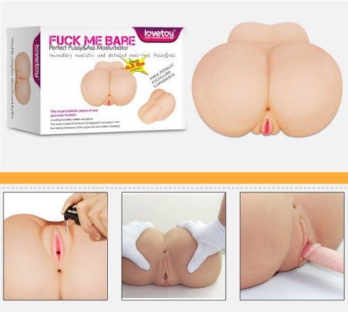 Супер-реалистичная попка с анусом и вагиной 