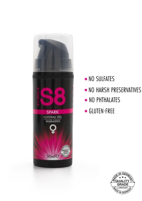 Согревающий клиторальный гель Spark Warming от «Stimul8» (30 ML) Согревающий клиторальный гель Spark Warming от «Stimul8» (30 ML)