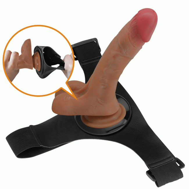 Женский страпон на трусиках с вибрацией и эффектом эякуляции Oher (15,5 см) Женский страпон на трусиках с вибрацией и эффектом эякуляции Oher (15,5 см)