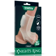 Насадка на пенис с вибрацией «Ridge Knights Ring» от «Lovetoy» (13,3*2,8)