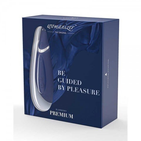 Бесконтактный клиторальный стимулятор «Premium» от «Womanizer» (синий) Бесконтактный клиторальный стимулятор «Premium» от «Womanizer» (синий)