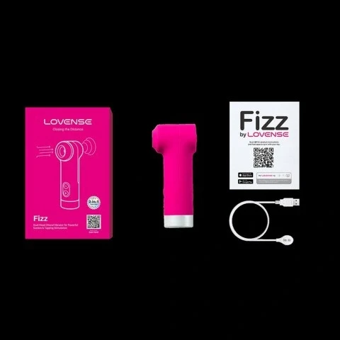 Клиторальный вибратор с имитацией всасывания и тэппингом «Fizz» от «Lovense» Клиторальный вибратор с имитацией всасывания и тэппингом «Fizz» от «Lovense»