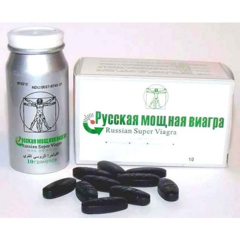 Мужской препарат «Русская мощная виагра» (10 капсул)