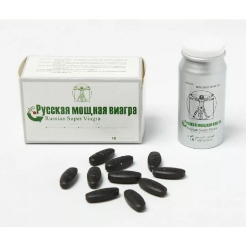 Мужской препарат «Русская мощная виагра» (10 капсул)