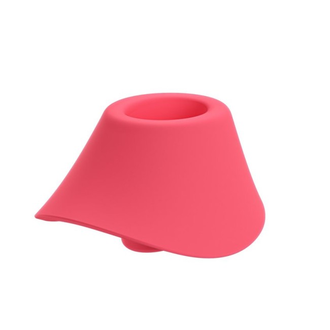 Розовый вибромассажер для двойной стимуляции «Blend» от «Womanizer»