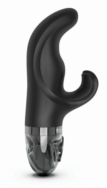 Чёрный вибратор-кролик с электростимуляцией «Hop Hop Bob» от «Mystim» Чёрный вибратор-кролик с электростимуляцией «Hop Hop Bob» от «Mystim»