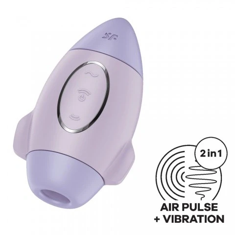 Вакуумно-волновой массажер + вибрация «Mission Control» от «Satisfyer» (лиловый) Вакуумно-волновой массажер + вибрация «Mission Control» от «Satisfyer» (лиловый)