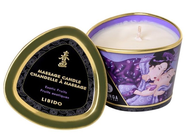 Массажная свеча Shunga Candle Exotic Fruits (170 ML) Массажная свеча Shunga Candle Exotic Fruits (170 ML)