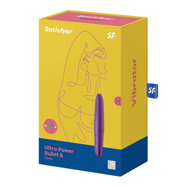 Мини-вибратор «Ultra Power Bullet 6» от «Satisfyer» 