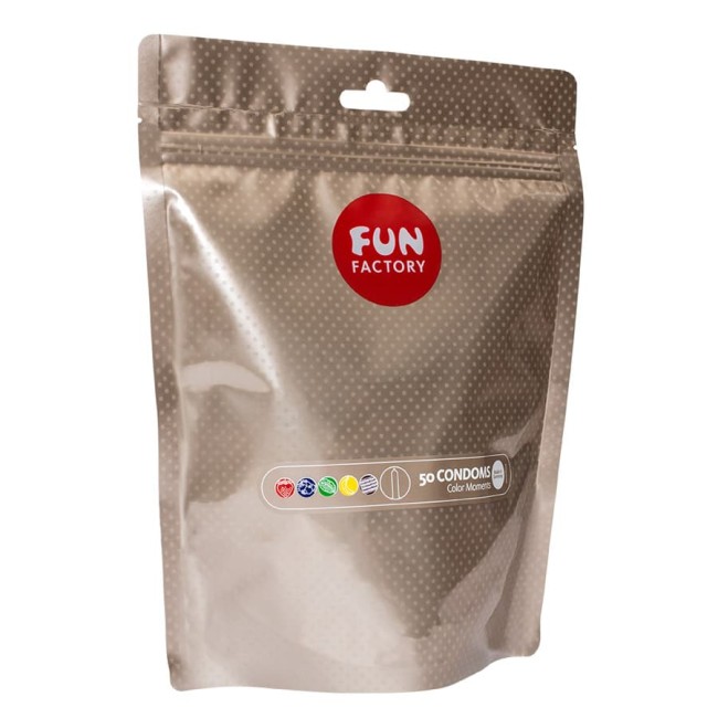 [50 шт.] Презервативы «Color Moments» от «Fun Factory»