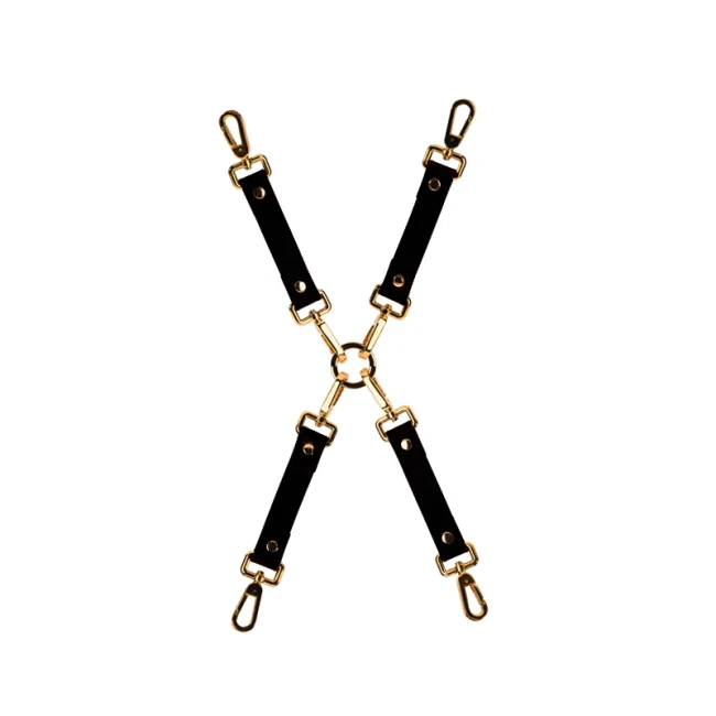 Крестовина для наручников и поножей «Bondage Boutique Leather Hogtie» от «UPKO» 