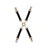 Крестовина для наручников и поножей «Bondage Boutique Leather Hogtie» от «UPKO» 
