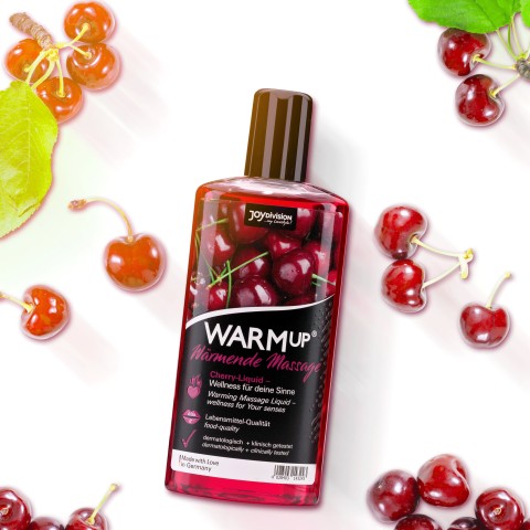 Разогревающее масло с ароматом вишни WARMup Cherry (150 ML) Разогревающее масло с ароматом вишни WARMup Cherry (150 ML)